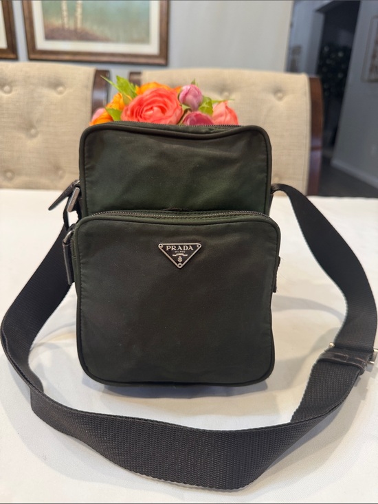 Prada Handbags - Authentic Prada Small Nylon Messenger Crossbody Bag